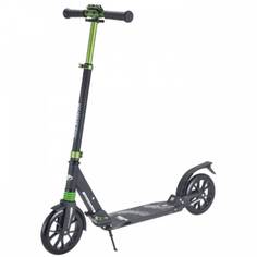 Самокат TT городской CITY SCOOTER (Колеса 200/200 мм рама ALU) 2 АМОР. GREEN Tech Team