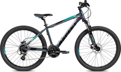 Горный велосипед Aspect Nickel 26 (2023) серый 14.5"