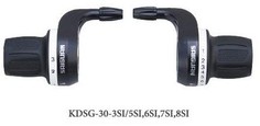 Грипшифты KDSG-30-3SI 3+7скоростей TBS