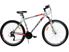 Горный велосипед Desna Десна 2710 V 27.5 F010, 2021, Серебристый-Красный, ростовка 17.5
