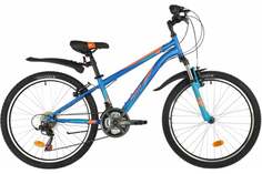 Велосипед NOVATRACK Action-24" 18s-21г. (11" / синий (24SH18SV.ACTION.11BL21) )