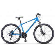 Велосипед STELS Navigator 590 MD K010 2021 16" синий/салатовый