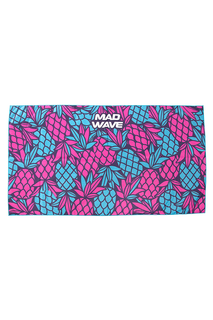 Спортивное полотенце Mad Wave Microfiber Towel Pineapple 80x140 розовый
