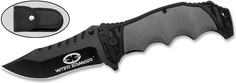 Туристический нож WithArmour WA-018BG, grey/black