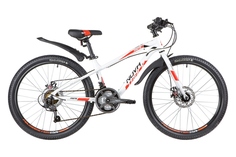 Велосипед NOVATRACK 24" PRIME алюм. (2020) белый 11"