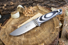 Туристический нож Santi AUS-8 StoneWash G10 Kizlyar Supreme