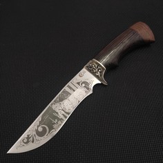 Нож Ворсма Галеон, сталь 95х18, венге, мельхиор, ручная работа