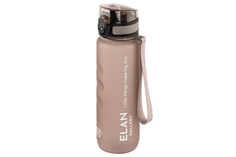 Бутылка для воды Elan Gallery Style Matte 500 мл 6,5х6,5х23 см углубления, капучино
