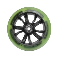 Колесо для самоката Tech Team Comfort 145 light green ABEC - 9, LED-подсветка