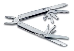 Мультитул VICTORINOX SwissTool, 115 мм, 28 функций, в кожаным чехле