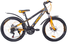Велосипед NRG BIKES GECKO 24/12 black-orange-white