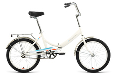 Складной велосипед Forward Arsenal 20 1.0, год 2022, цвет Белый-Оранжевый