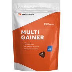 Гейнер PureProtein Multi Gainer, 1000 г, двойной шоколад