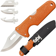 CS_40AL Click N Cut Hunter - нож со сменными лезв. из 420J2, пластик. рукоять и ножны. Crkt