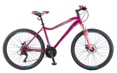 Велосипед STELS Miss 5000 D 2021 18" фиолетовый/розовый