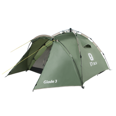 Палатка BTrace Glade 3 Green T0517 No Brand