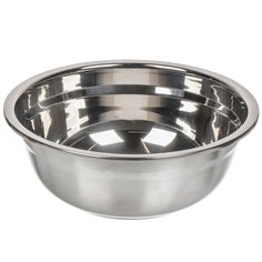 Миска походная, нержавеющая сталь, 2.5 л, 20 см No Brand