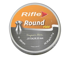 Пули Rifle Field Series Round 6,35 мм, 1,71 г (200 штук)