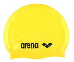 Шапочка для плавания Arena Classic Silicone Cap желтая