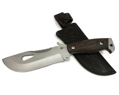 Нож для выживания Воин Семин, сталь 65х13, рукоять венге