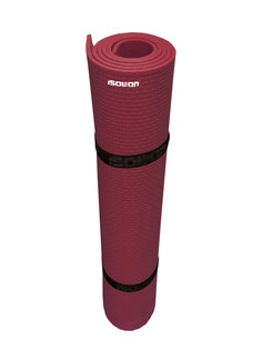 Коврик для фитнеса Isolon Fitness 5 мм 140х50 см бордо
