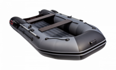 Надувная лодка ПВХ Таймень nx 3600 НДНД pro под мотор, цв. графит-черный