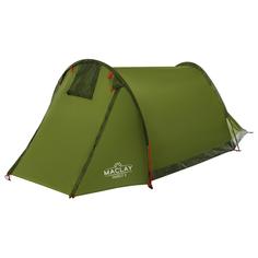 Палатка Maclay Harly, треккинговая, 3 места, green
