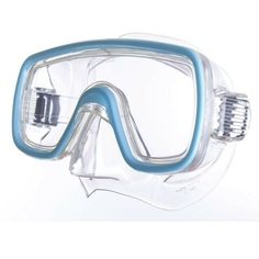 Маска для плав. Salvas Domino Jr Mask , арт.CA105C1TQSTH, безопасн.стекло,Silflex, р. Juni