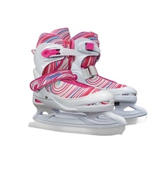 Коньки фигурные Tempus арт.PW-211 С (раздвиж.) р.26-41 (р.38-41, цв.розовый) No Brand