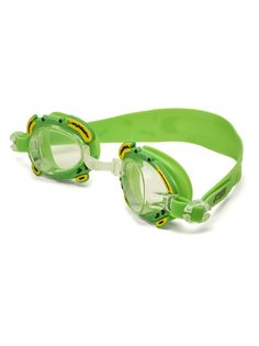 Очки для плавания Novus njg116 детские, зелёные, краб