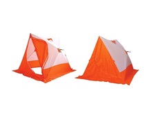 Палатка зимняя Следопыт 2-скатная, бело-оранжевый (PF-TW-19)