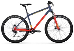 Велосипед FORWARD APACHE 2.0 D 27,5 8ск. 2023 19 тмн.синий/красный