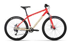 Велосипед горный Forward Apache 27,5" 2.0 D рама 19" красный/бежевый