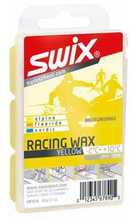 Мазь скольжения Swix 2020-21 Ur10 Yellow Bio Racing, -2C/ +10C, 60 Г