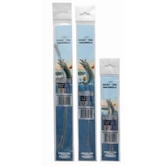 Поводок Струна, d=0,4 мм. 17,5см.-17кг уп./5 шт ТРИ КИТА