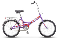Складной велосипед STELS Pilot 410 Z010 (2022)(фиолетовый)
