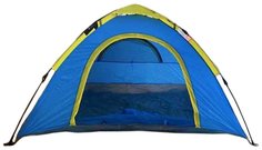 Палатка CoolWalk CW-5216, кемпинговая, 2 места, blue