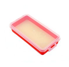 Коробка для приманок PlBOX 2001 (без ячеек, изолон 8 мм) 95 х 185 х 35 мм, цв. Красный G2