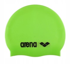 Шапочка для плавания Arena Classic Silicone Cap зеленая