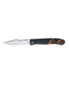 Нож складной Stinger FB3023 с клипом, клинок 102 мм, рукоять сталь и смола, с чехлом