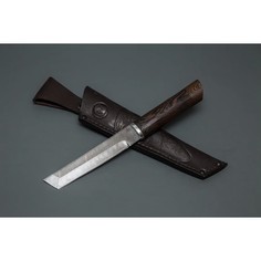 Нож Ворсма Танто 2 охотничий, дамасская сталь, венге, дюраль, ручная работа