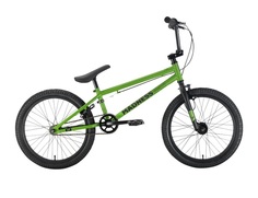 Экстремальный велосипед Stark Madness BMX 1, год 2022, цвет Зеленый-Черный