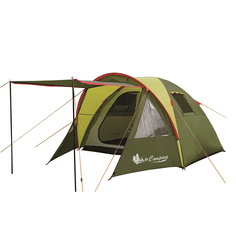 Палатка MiMir Outdoor ART-1004, кемпинговая, 4 места, green