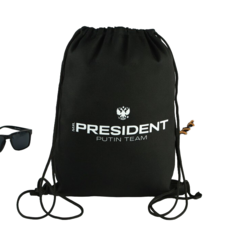 Мешок для обуви Mr.President, классика, цвет чёрный, размер 41х31 No Brand
