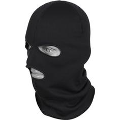 Ветрозащитная маска Сплав Power Stretch, черная, One Size