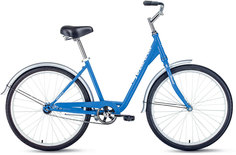 Велосипед FORWARD GRACE 1.0 261 ск. 2022 17 синий/белый