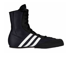 Боксерки Box Hog 2.0 черно-белые (размер 48 [UK 13.5]) Adidas