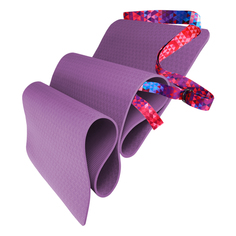 Коврик для йоги Atlanterra AT-YM фиолетовый 183 см, 6 мм