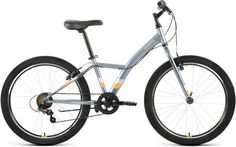 Велосипед FORWARD Dakota 24 1.0 -22г. (13" / темно-серый-оранжевый )