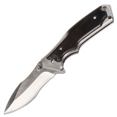 Нож складной, T2022-470, рукоятка дерево, 205 мм No Brand
